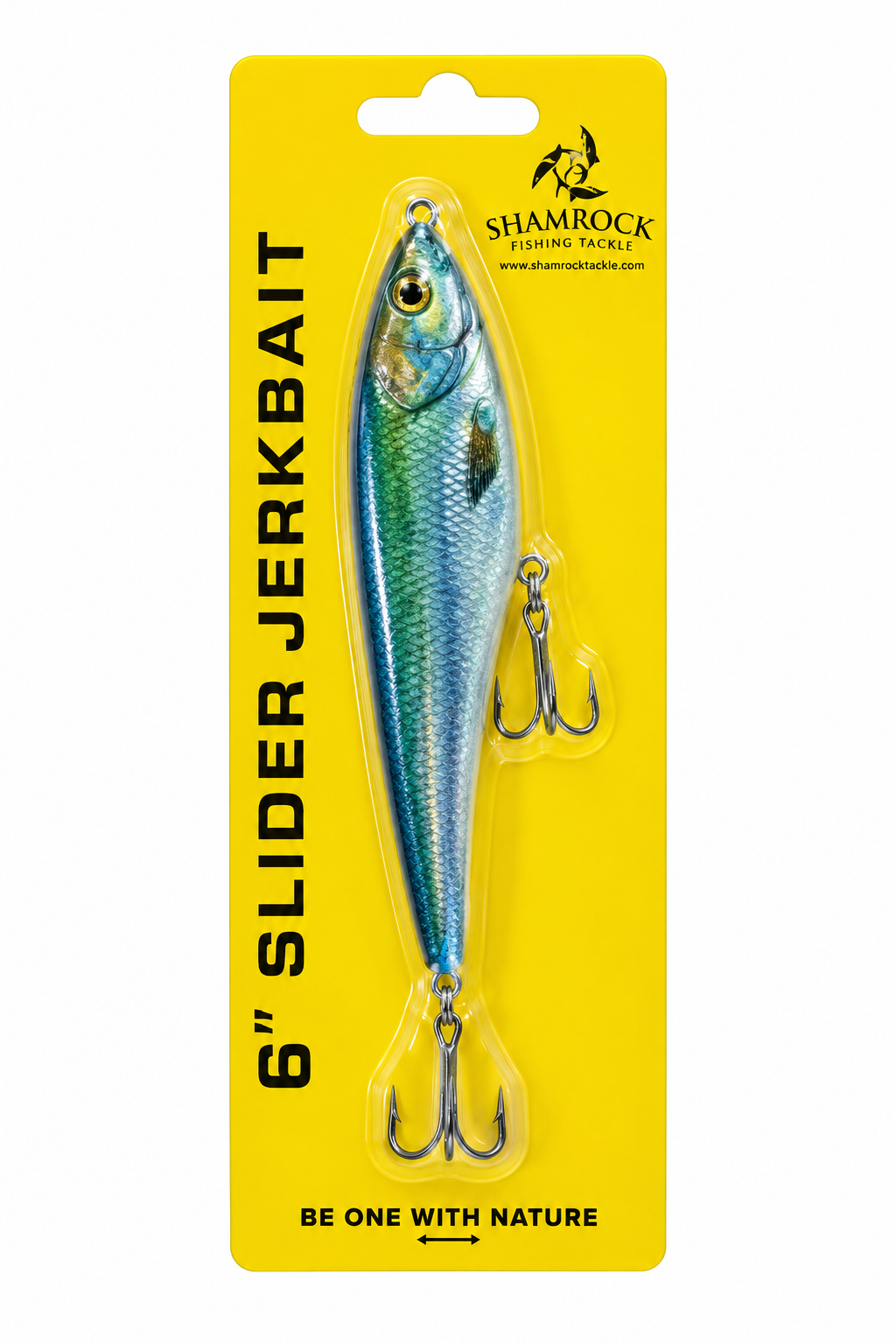 SHAMROCK 6" SLIDER JERKBAIT