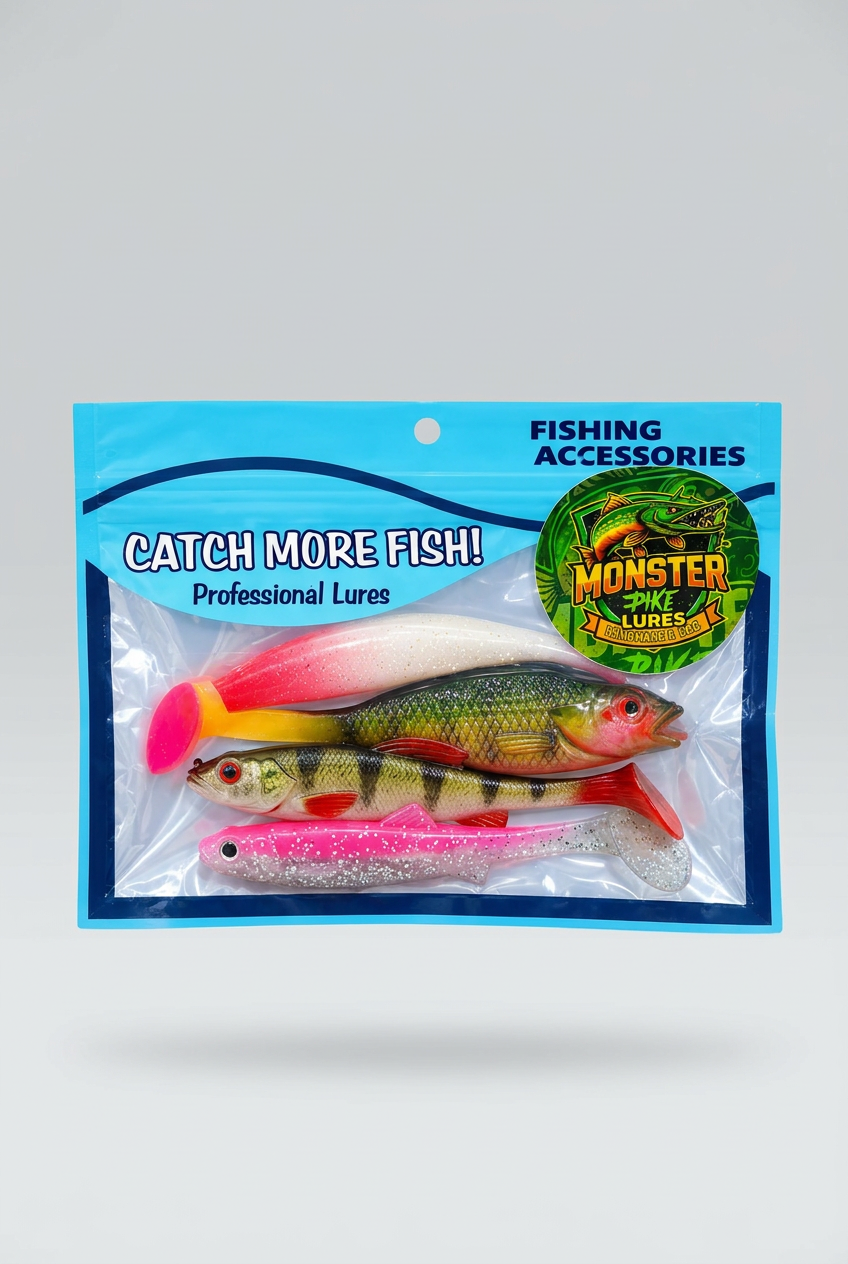 MONSTER.PIKE.LURES 3PACK MIX LURE