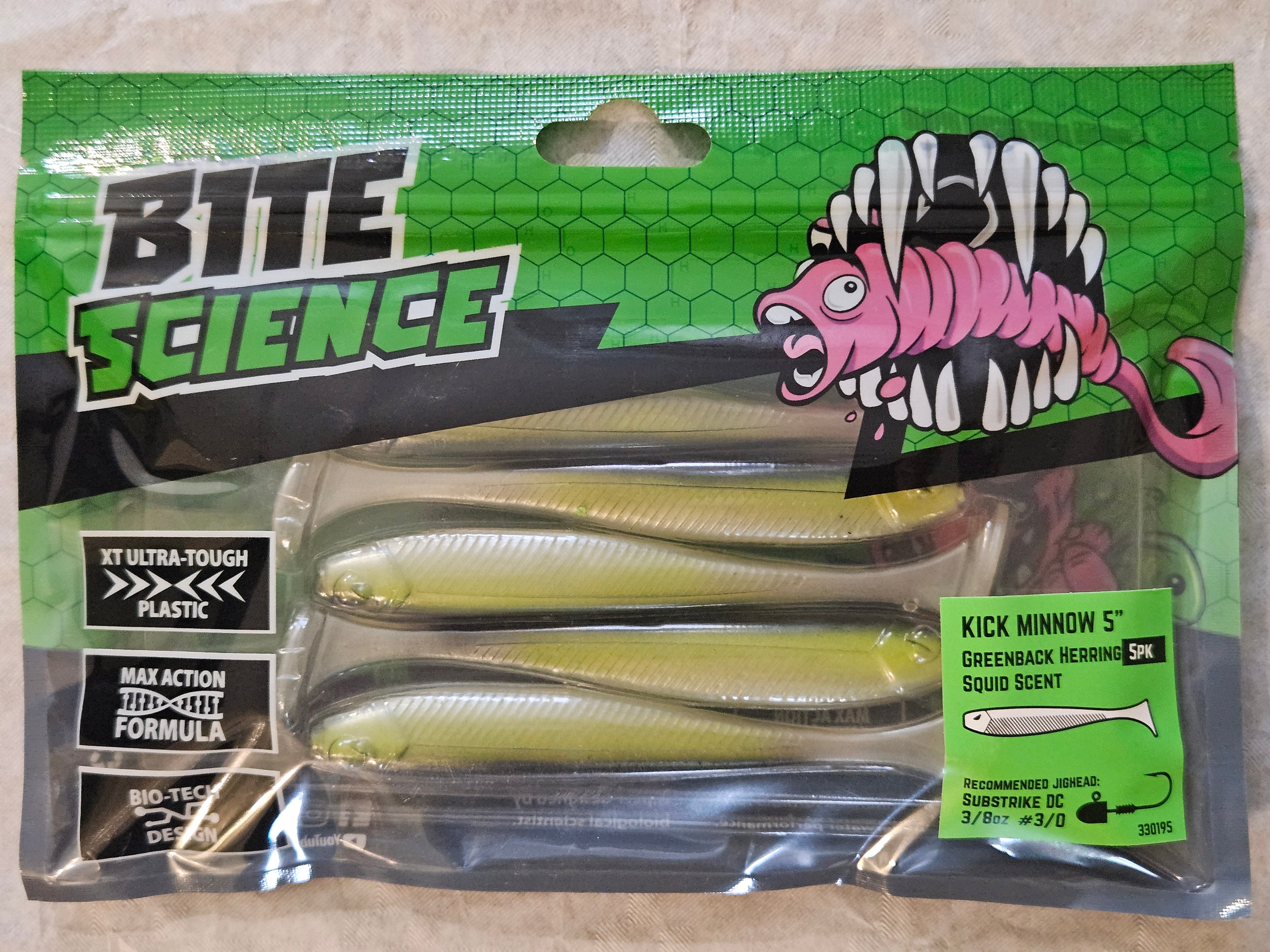 BITE SCIENCE 5 in packed – Monster Pike Lures