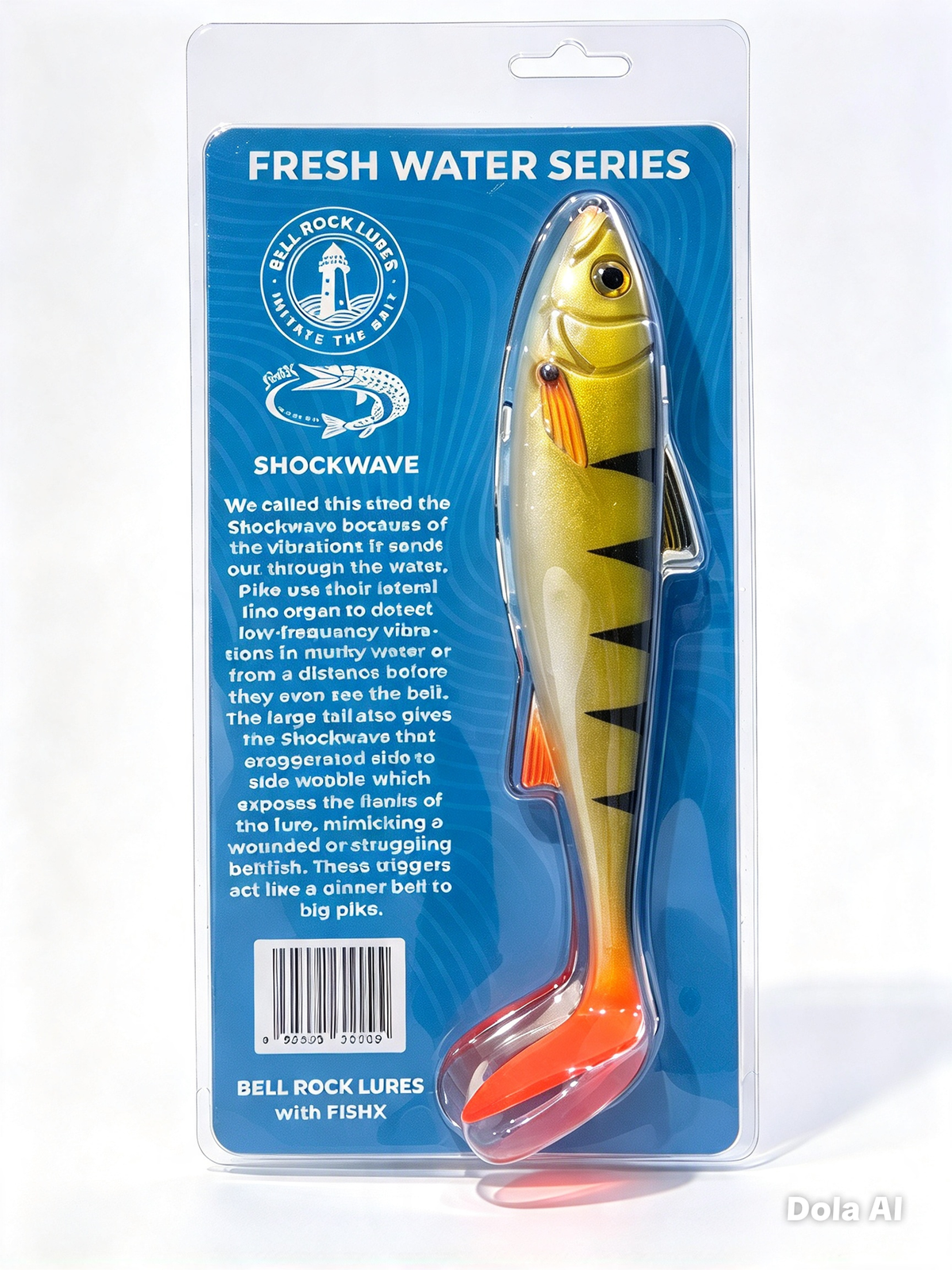 BELL ROCK LURES SHOCKWAVE SHAD 24cm 110g
