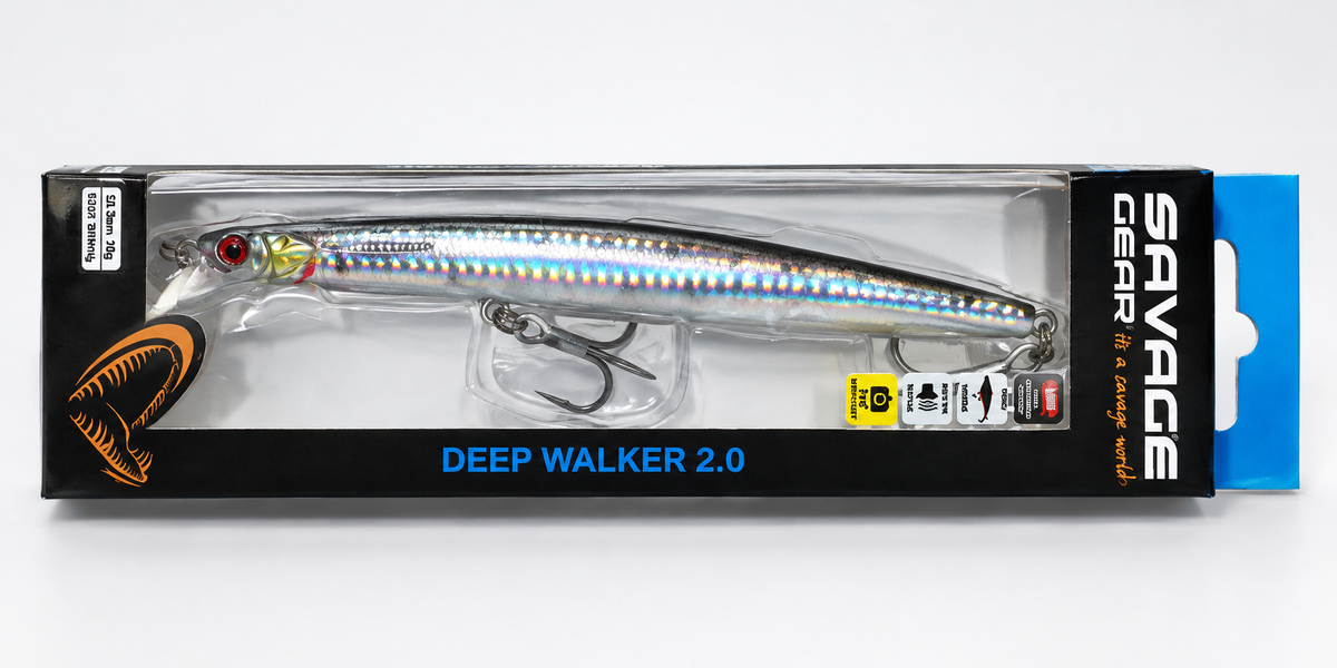 SAVAGE GEAR DEEP WALKER 2.0  fast sinking 17.5cm 50g