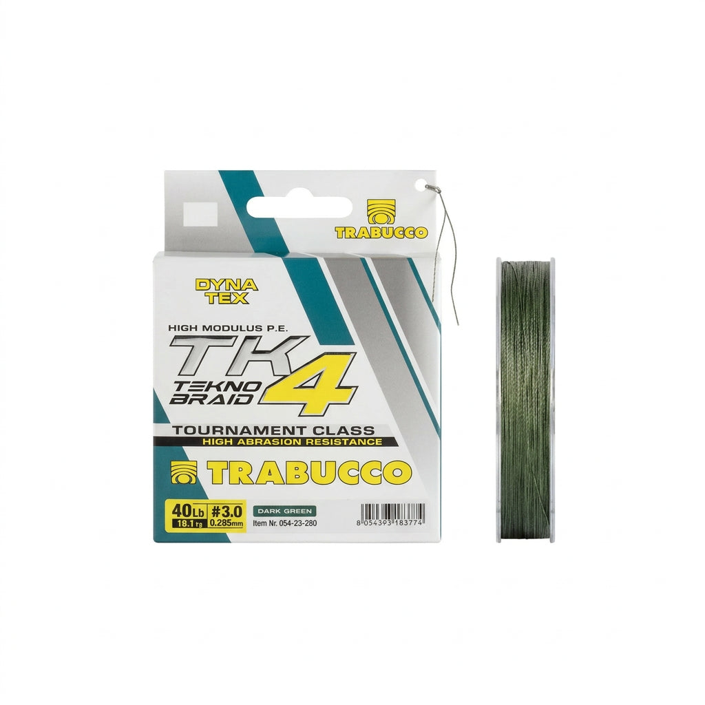 DYNA TEX TK4 TEKNO BRAID TRABUCCO   150M