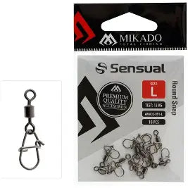 Mikado Sensual Round Snap with Tub Swivel