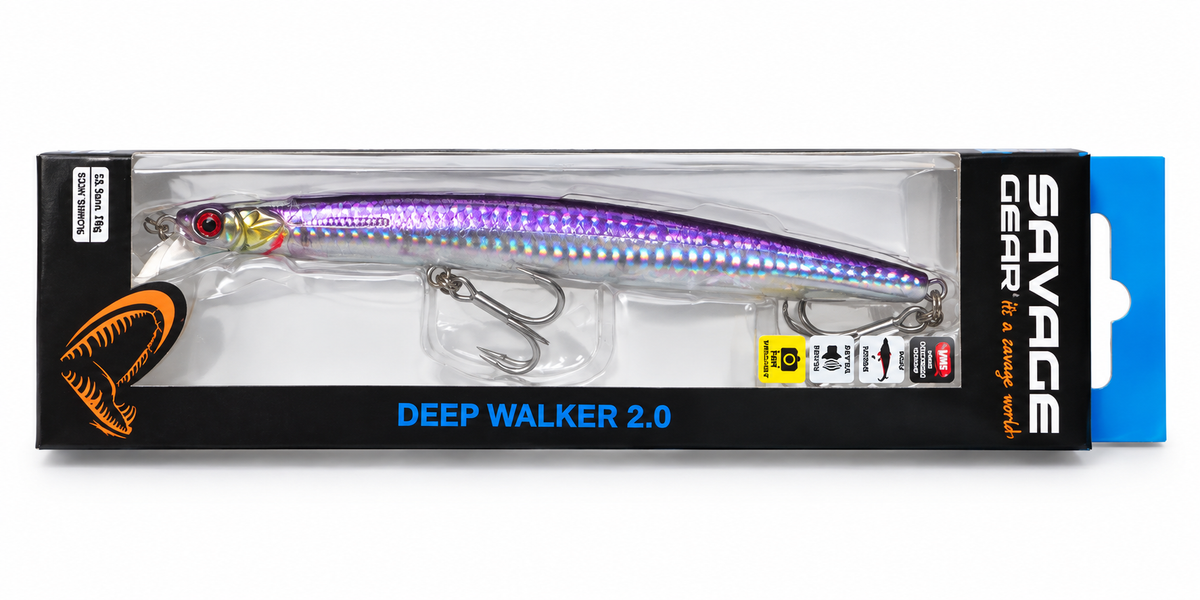 SAVAGE GEAR DEEP WALKER 2.0  fast sinking 17.5cm 50g
