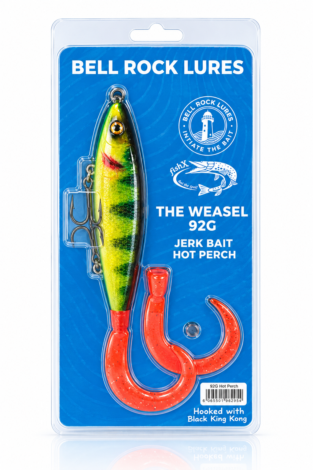 BELL ROCK LURES THE WEASEL 92g   jerk bait