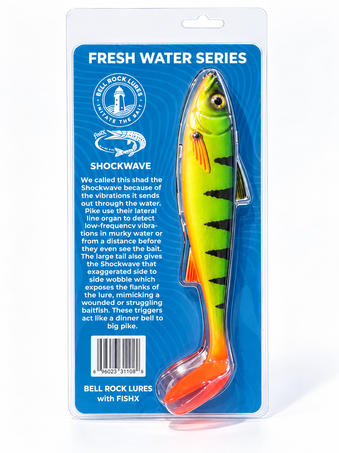 BELL ROCK LURES SHOCKWAVE SHAD 24cm 110g