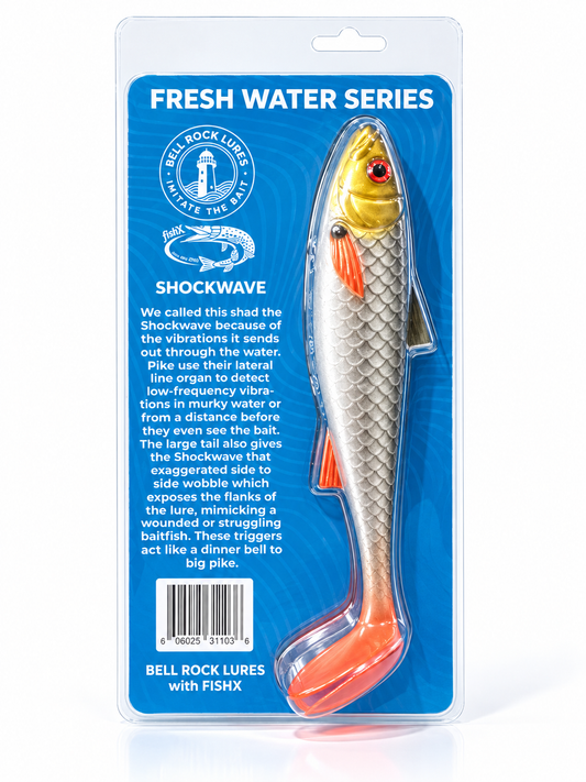 BELL ROCK LURES SHOCKWAVE SHAD 24cm 110g
